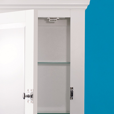 Wall-hung medicine cabinets