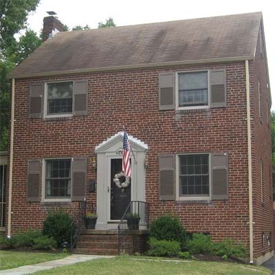 before colonial revival reader remodel