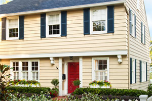 Exterior of this colonial home