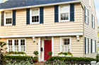 Exterior of this colonial home