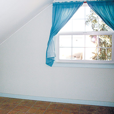 Attic before remodel