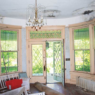 Interior parlor of this Mississippi Queen Anne