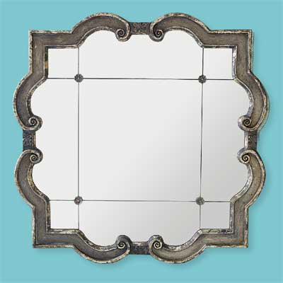 Gothic Quatrefoil style of architectural mirrors