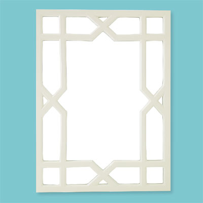 Latticework Shine style of architectural mirrors
