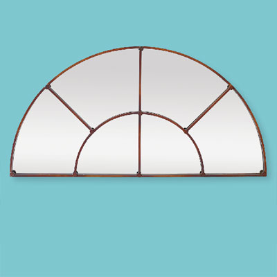 Reflective Fanlight style of architectural mirrors