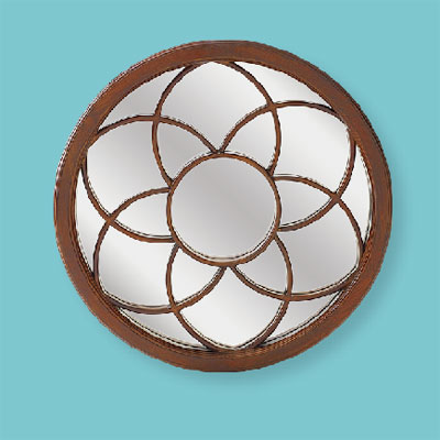 Graphic Rosette style of architectural mirrors
