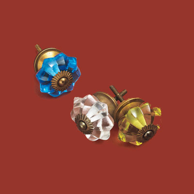 Glass cabinet knobs
