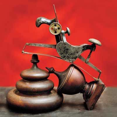 antique circular plane