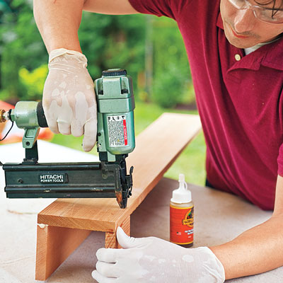 Assembling the post sleeves