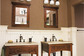 finished and updated bathroom