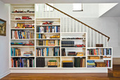 built in bookcase