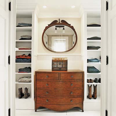 Living Room Storage Ideas on Dressing Room Shelving   Built In Storage Ideas   This Old House