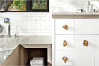 manila rope used as drawer knobs in the this old house Low-Cost Custom Details from Design Pros' Own Homes gallery