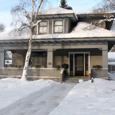 Cowls Street, Fairbanks, Alaska best old house neighborhood 2012