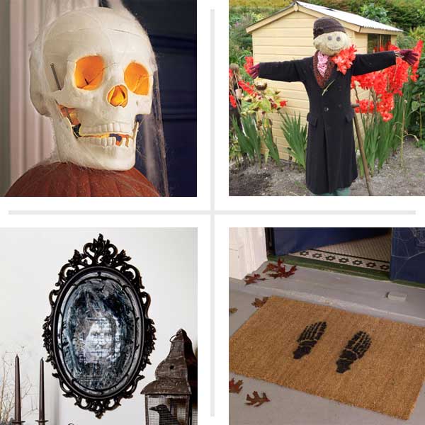 composite of Halloween step-by-step projects