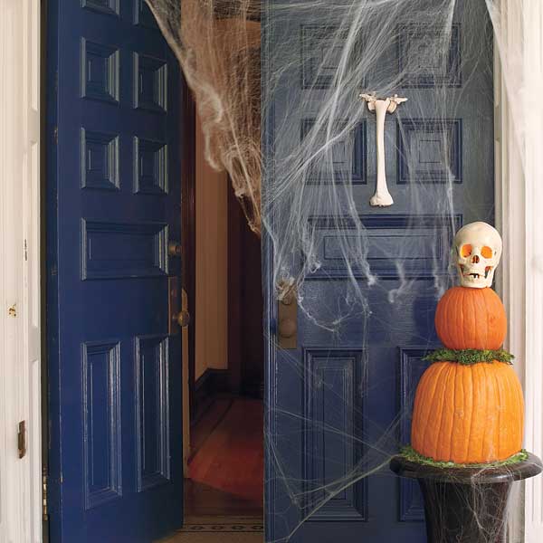 Halloween skill builder for how to make fake bone door knocker