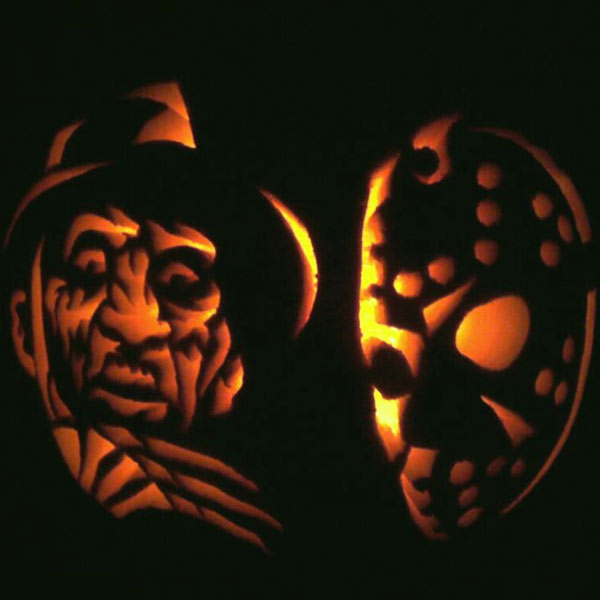 Freddy Vs Jason 40 Best Pumpkin Carvings Of Monsters And Villains 