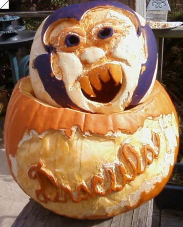 pumpkin carving contest dracula