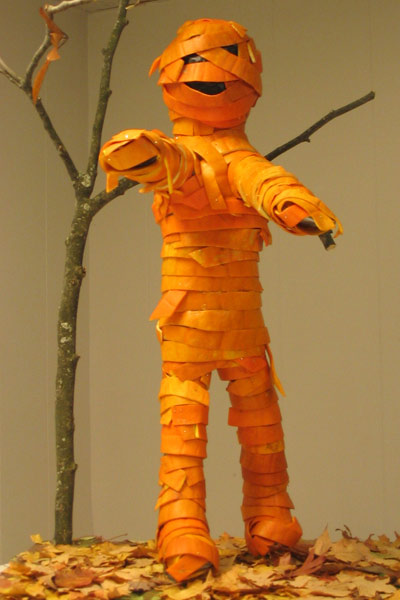 pumpkin carving contest pumpkin mummy