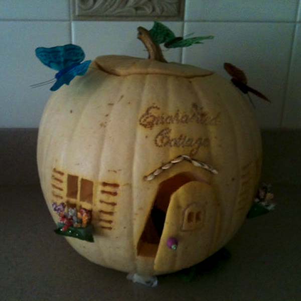 24. Enchanted Cottage from the 2012 this old house Pumpkin-Carving Contest Winners gallery