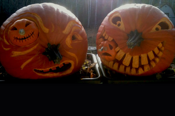 Pumpkin Cannibals from the 2012 this old house Pumpkin-Carving Contest Winners gallery