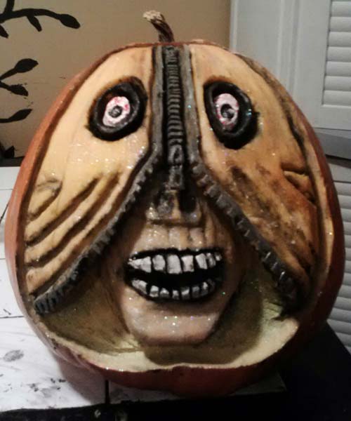 Unzipped from the 2012 this old house Pumpkin-Carving Contest Winners gallery