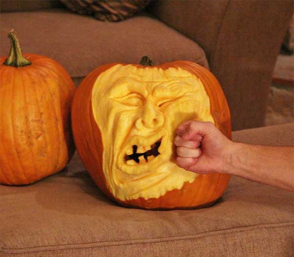 Punch-Out from the 2012 this old house Pumpkin-Carving Contest Winners gallery
