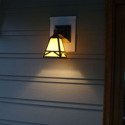 outdoor sconce