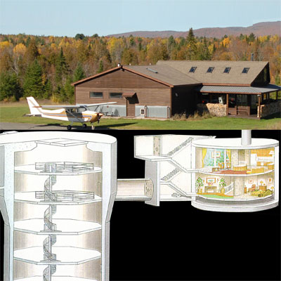 Cold War Era Intercontinental Ballistic Missile Silo from world's wildest houses gallery nine