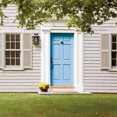 Exterior House Design on Color Your Home Welcoming   Personalize Your Front Door With Paint