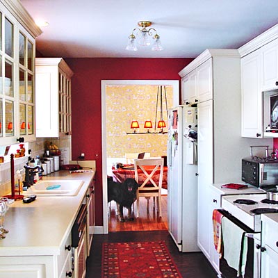 before kitchen makeover 