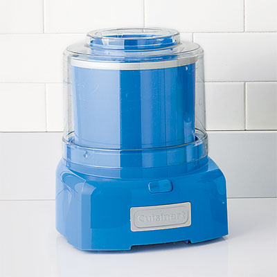 Cuisinart indigo ice-cream maker