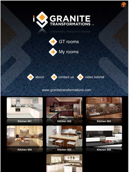 Top 100 Products 2012 kitchen iGranite mobile app