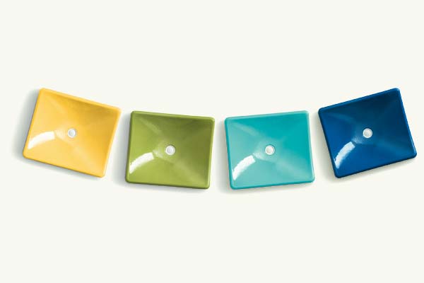 Top 100 Products 2012 bath colorful cast iron sinks by Jonathan Adler and Kohler