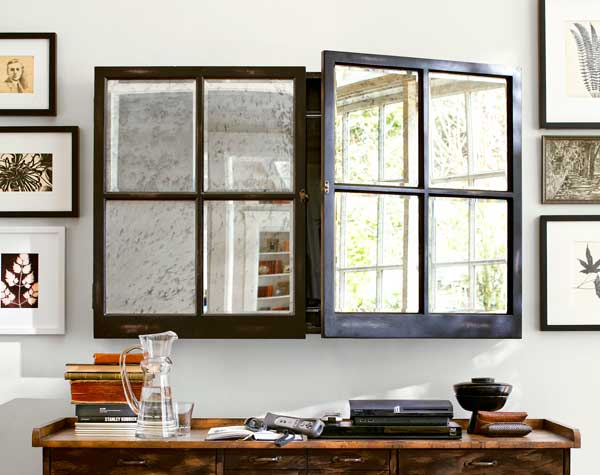 Top 100 Products 2012 tech mirrored media cabinet