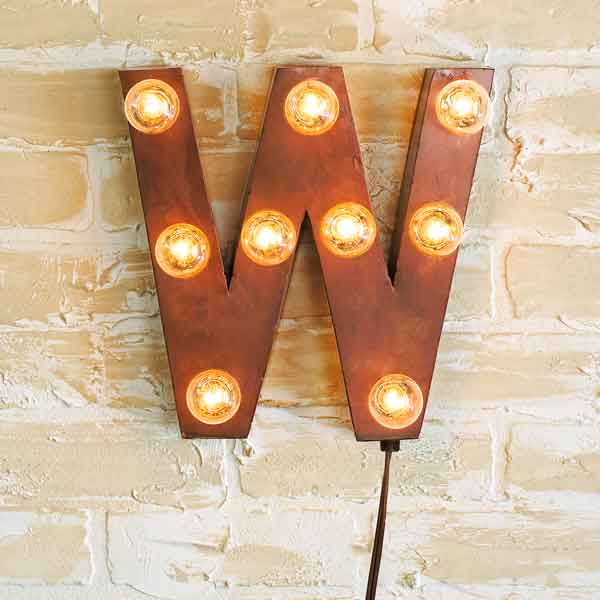 Top 100 Products 2012 Vintage Style Sign Letters, by Shades of Light