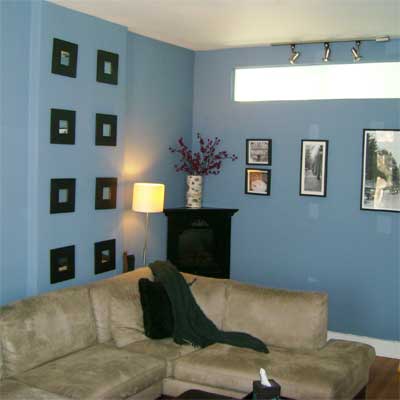 fireplace before