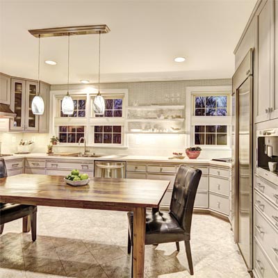 Clean and Contemporary Look: After image for TOH Reader Remodel Kitchen Winner 2012