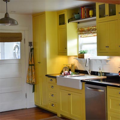 Original Vintage Charm: After image for TOH Reader Remodel Kitchen 2012
