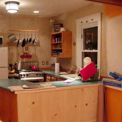 Kitchen Combines the Old and New: Before image for TOH Reader Remodel Kitchen 2012