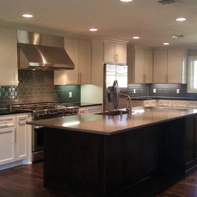 More Spacious and Modern Kitchen: After image for TOH Reader Remodel Kitchen 2012
