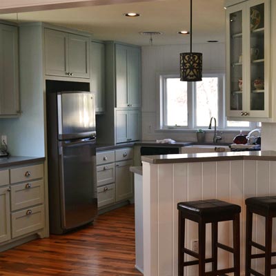 Big-Kitchen Feel in a Small Space: After image for TOH Reader Remodel Kitchen 2012