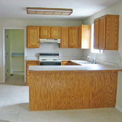 Light and Airy New Space: Before image for TOH Reader Remodel Kitchen 2012