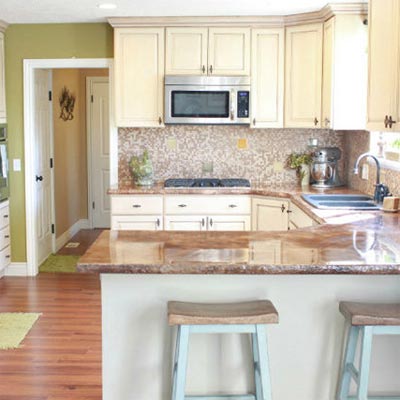Light and Airy New Space: After image for TOH Reader Remodel Kitchen 2012