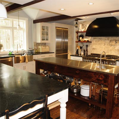 Farmhouse Kitchen: After image for TOH Reader Remodel Kitchen 2012