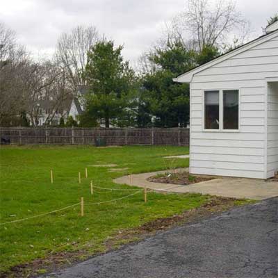 Garden with Many Rooms: Before for the this old house reader remodel yard and garden winners 2012
