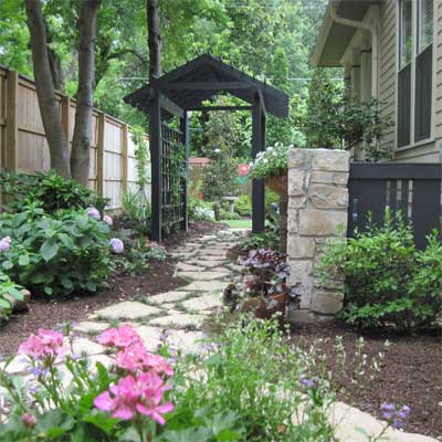 DIY Painted Pergola: After for the this old house reader remodel yard and garden winners 2012