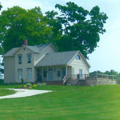 house with deck