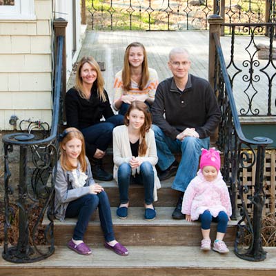 homeowners and family of This Old House TV Essex project house 