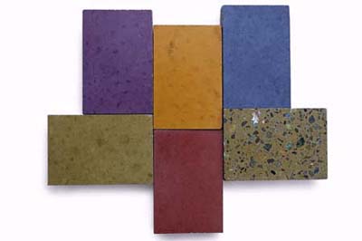 Geocrete countertops from Fu-Tung Cheng